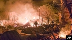 Russian Drone Strikes On Ukraine Kill 1 In Dnipro, Injure Dozens In Kharkiv
