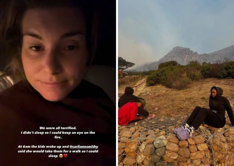 ‘Terrifying’: Rachel Kolisi on family’s traumatic fire experince