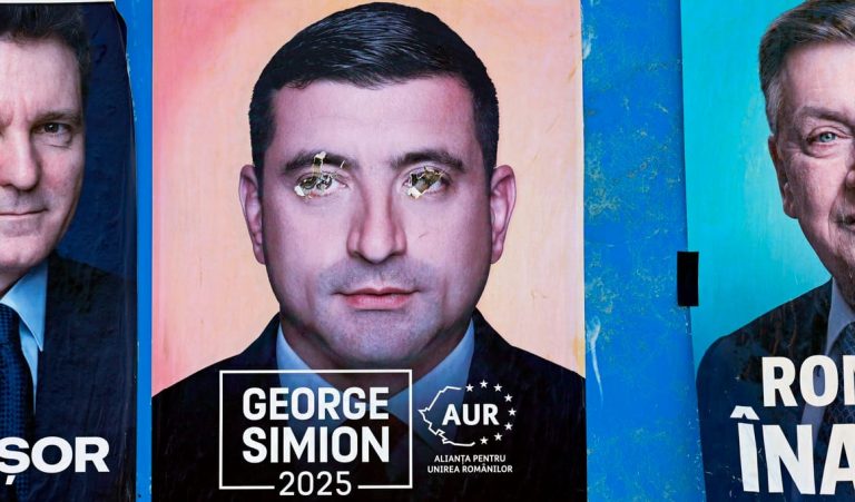 Who can beat Romanian nationalist presidential candidate George Simion?