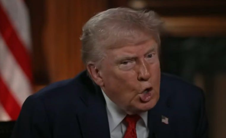 NBC Cut Critical Part Of Meet The Press Interview Showing Trump Out Of His Mind
