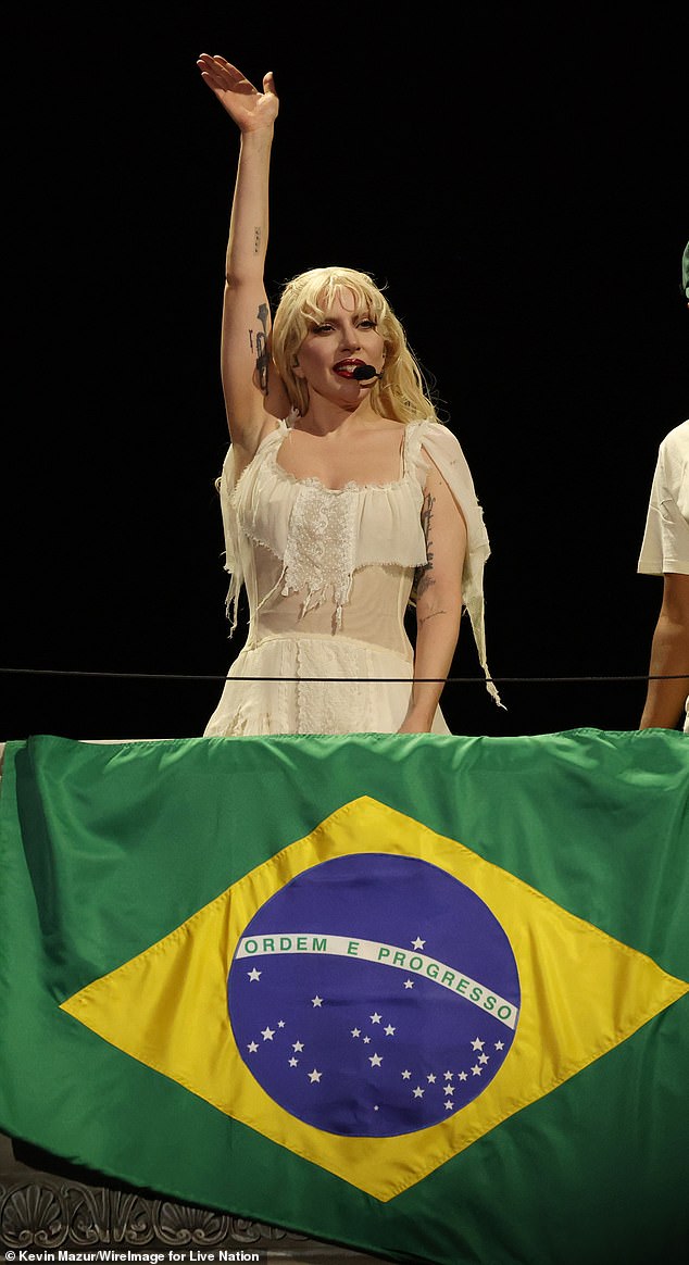 Lady Gaga breaks pop rival Madonna’s record at Brazil concert