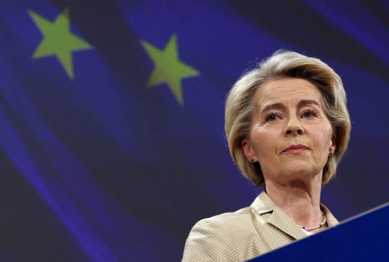 Von der Leyen: I won’t meet Trump in US until we can have ‘concrete’ trade talks
