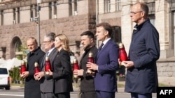European Leaders, Ukraine Press Russia For A 30-Day Cease-Fire