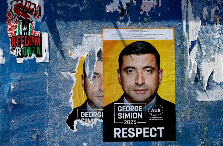 Who is winning the Romanian election? 