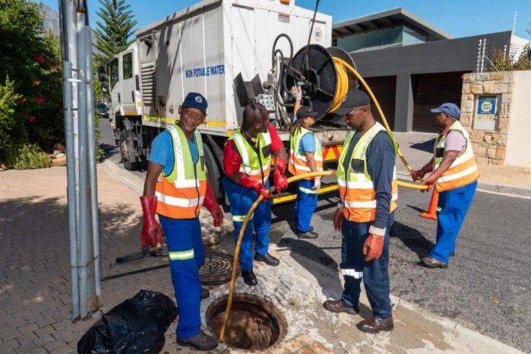 Bad flushing habits choke sewers in affluent Cape Town area