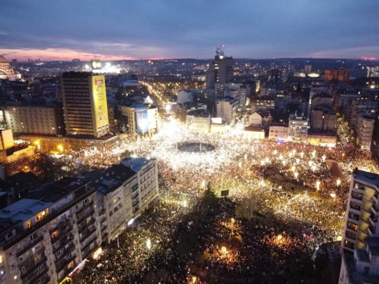 The authoritarian playbook: How governments in Georgia, Slovakia and Serbia employ same narratives and tactics against protests