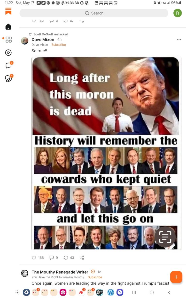 If CONGRESS STARTS OPPOSING TRUMP, IT MAY SAVE THEIR CAREERS. HE IS TANKING. STOP BEING SCARED.