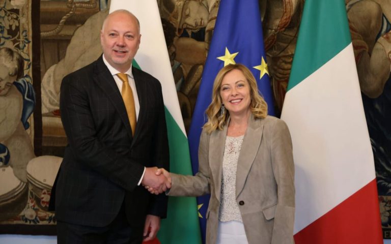 We are working with Italy on joint projects in the field of infrastructure and the defense industry, said the Bulgarian Prime Minister