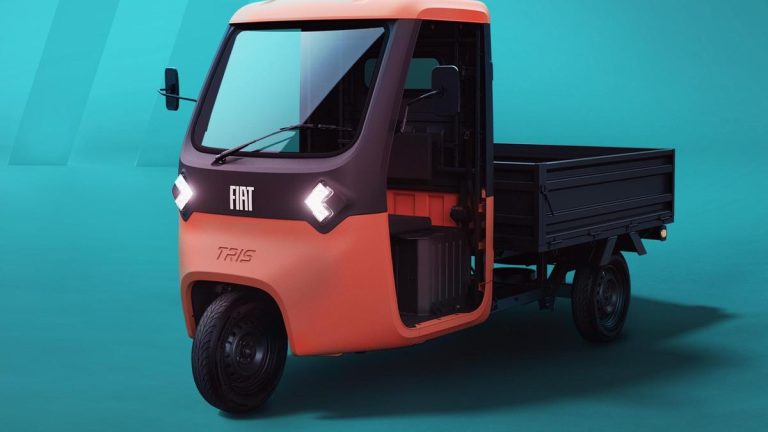 Fiat Tris: Tiny three-wheel electric ute launched in Africa and Middle East