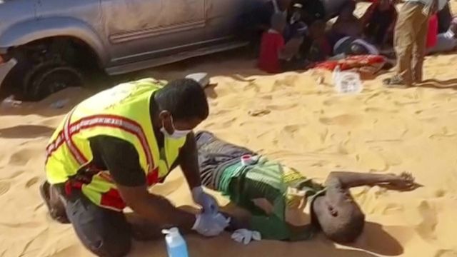 Sudanese refugees feeing war found dead in Libyan desert