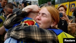 Released Prisoners Return To Ukraine After Biggest Russian Air Attack Yet