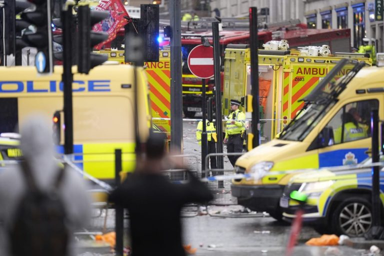 British man arrested after car drives into Liverpool fans at trophy parade, injuring dozens