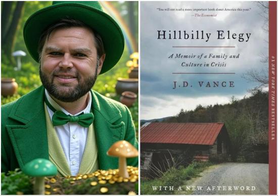JD Vance’s Claim Of Irish Roots Hits Brick Wall