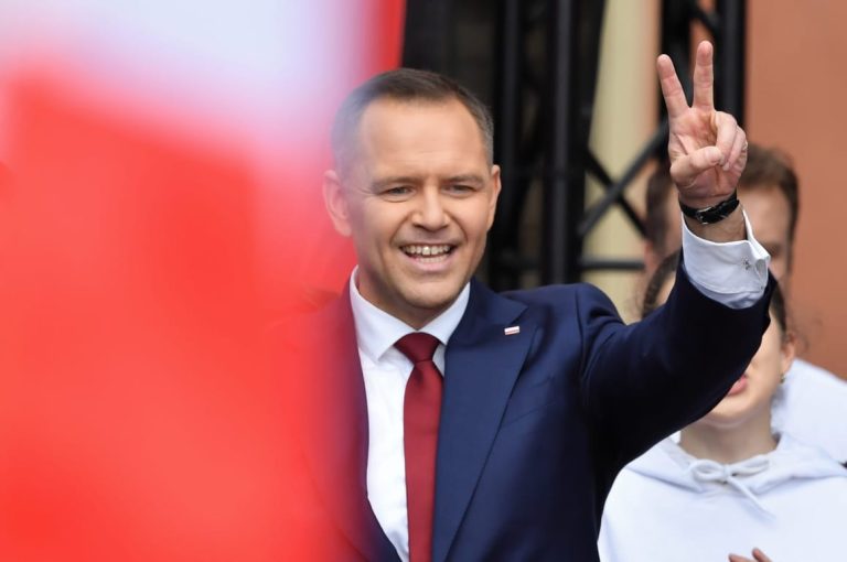 Skeletons in Nawrocki’s closet fail to dent his Polish presidential bid