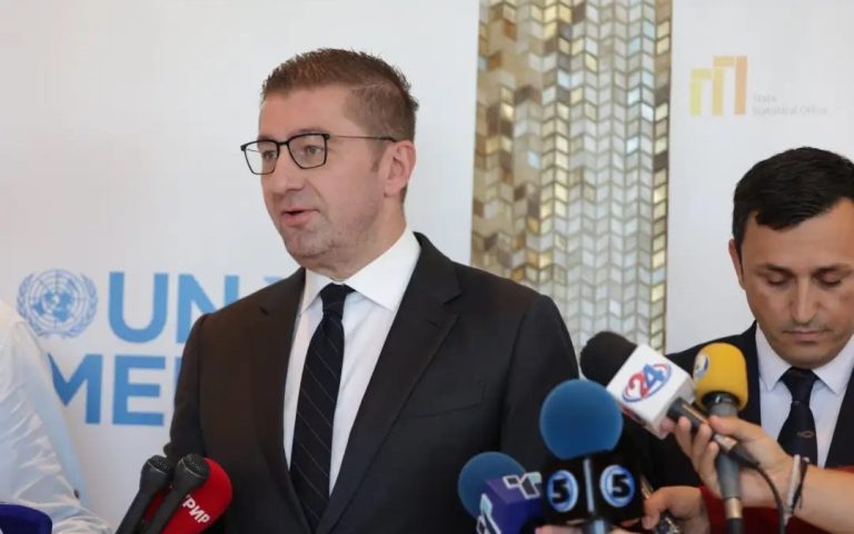 Mickoski: Europe has the chance to correct a historical injustice