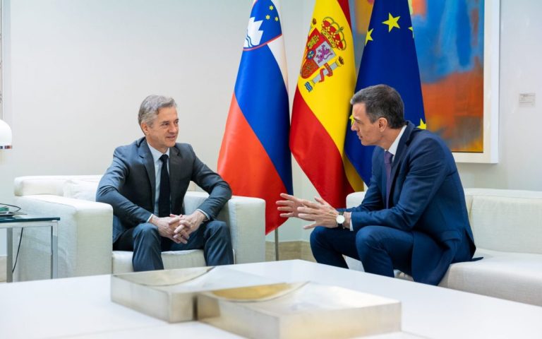 Golob and Sanchez in Madrid also on the EU’s response to the events in Gaza