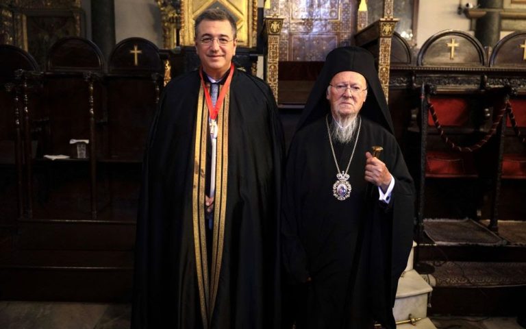 App. Tzitzikostas was appointed as a Lord of the Ecumenical Patriarchate