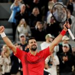 French Open: Djokovic downs Zverev to set up semifinal against Sinner