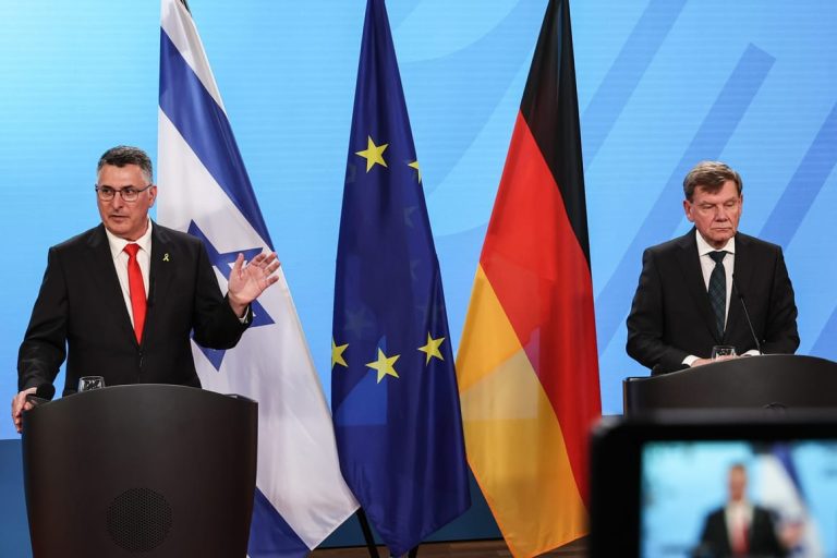 Germany’s foreign minister condemns Israel’s approval of new West Bank settlements