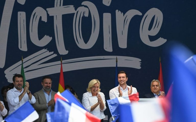 Orban and Le Pen vehemently attack the European Union during a meeting in France