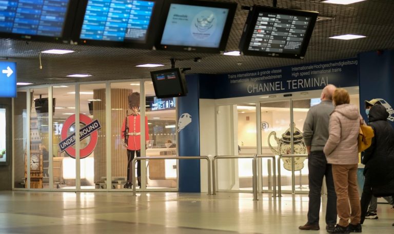 Banned snacks pulled from Eurostar departures area at Brussels Midi station