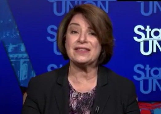 Amy Klobuchar Calls On Republicans To Step Up And Condemn Political Violence