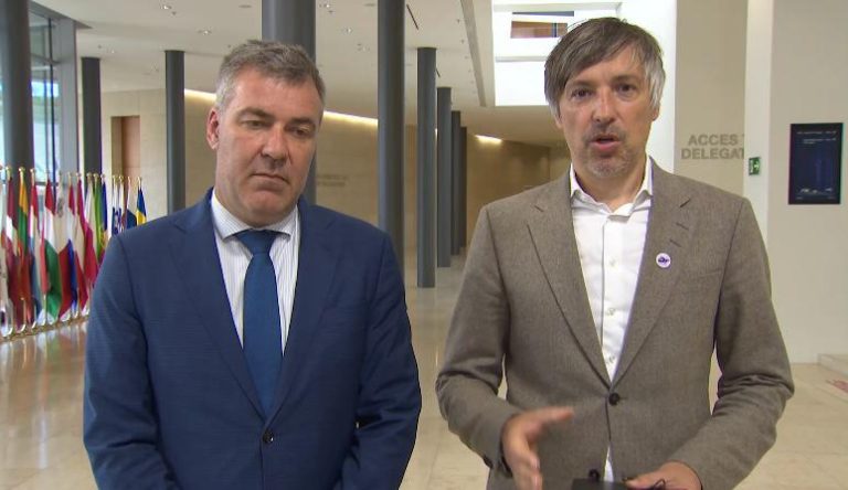 Slovakia and Hungary opposed the EU plan to ban the import of Russian gas in Luxembourg