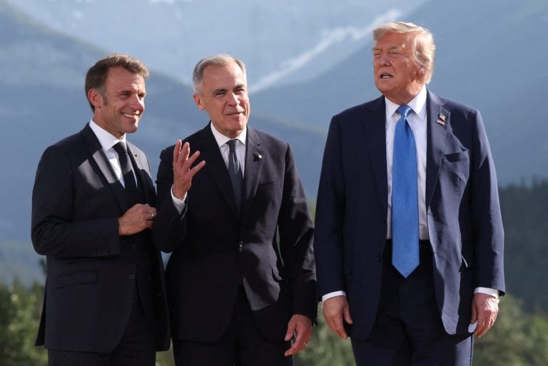 Trump slams ‘publicity seeking’ Macron amid early G7 exit