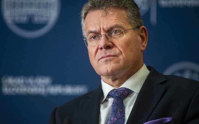 Šefčovič: The old days of an open and predictable market are definitively over