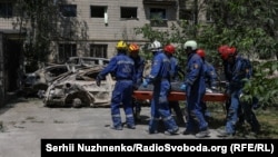 Death Toll From Russian Strikes Rises To 28 As More Bodies Pulled From Kyiv Rubble