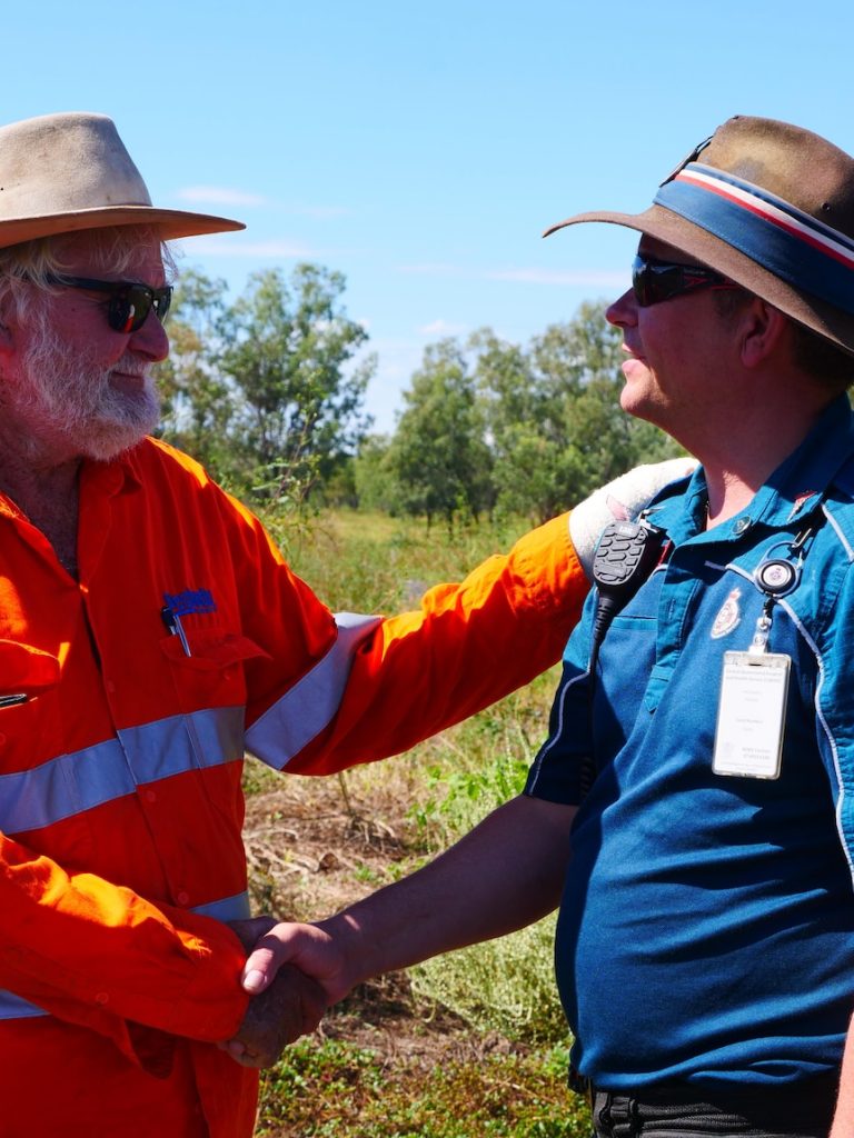 Paramedic awarded highest honour after risky grain silo rescue