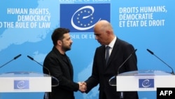 Zelenskyy Signs Accord With Council Of Europe To Create War Crimes Tribunal