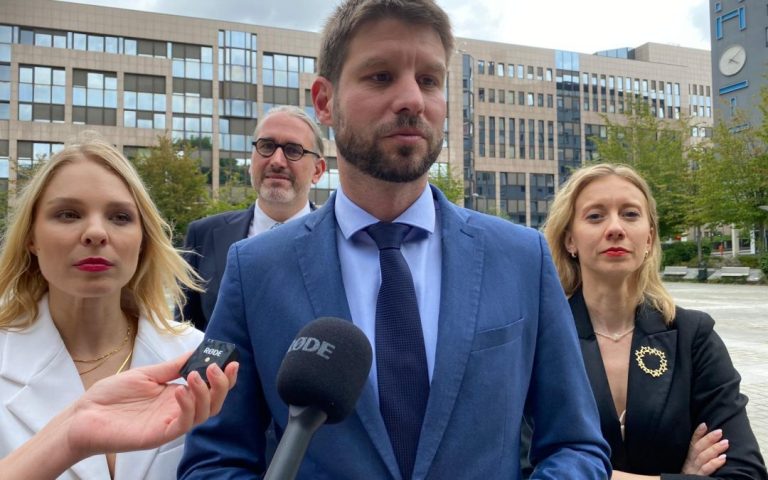 M. Šimečka criticized the Slovak government after the summit of liberals in Brussels for not diversifying gas supplies