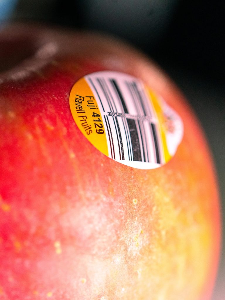 Stickers on fruit might be annoying but there’s a reason for them