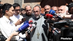 Move To Arrest Another Armenian Archbishop Sparks Brawl As Church-State Standoff Escalates