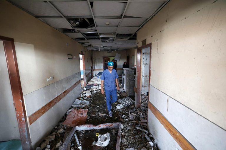 Bombing hospitals: an increasing violation of IHL
