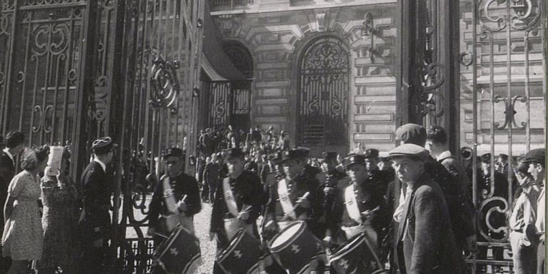 Bastille Day in 1945: Versailles, the city of the Sun King, swept up in republican jubilation
