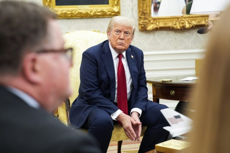 Trump says NATO becoming ‘opposite’ of obsolete and collective defense is ‘fine’