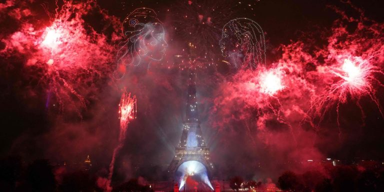 In photos: Paris’s Bastille Day fireworks and pyrotecnics show