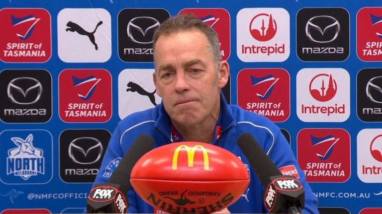 Detail in Alastair Clarkson’s post-match media conference paints worrying picture