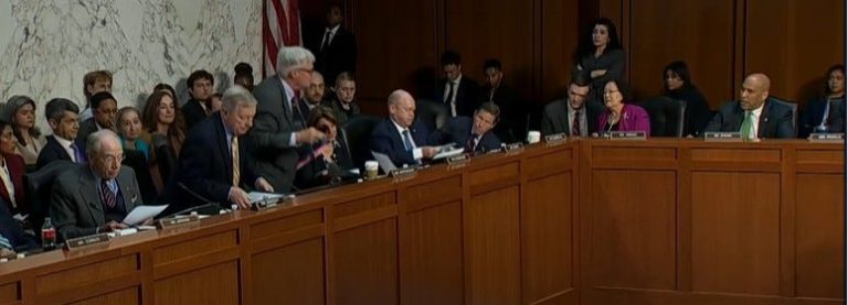 Senate Democrats Walk Out Of Hearing In Protest As Republicans Hold Illegal Vote