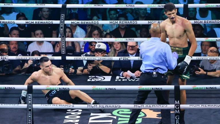 Tim Tszyu pounded into submission again in nightmare rematch with Sebastian Fundora