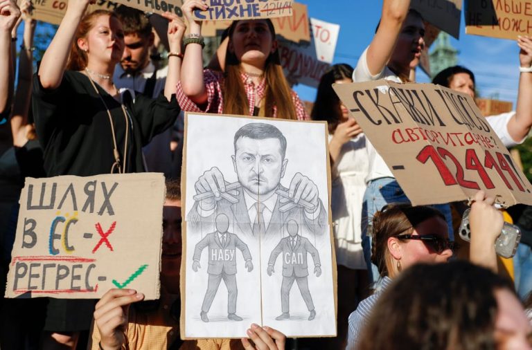 Putin’s bloody war puts democracy under strain in Ukraine