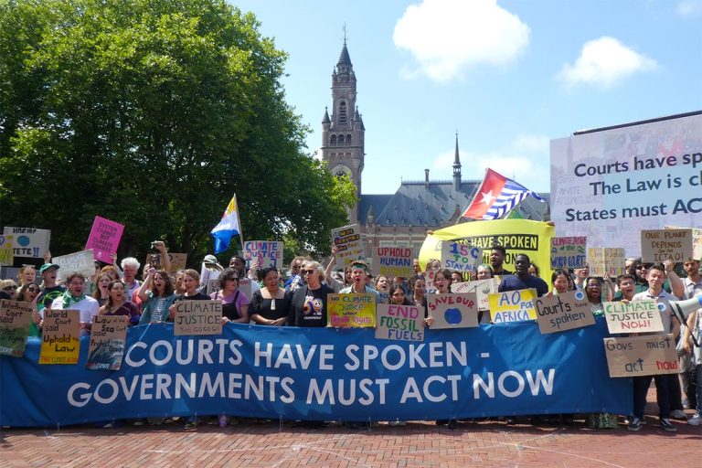 The ICJ acts on climate change
