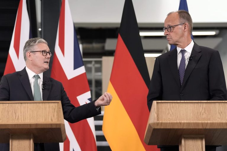 Merz and Starmer weigh Israel action after Macron turns up heat