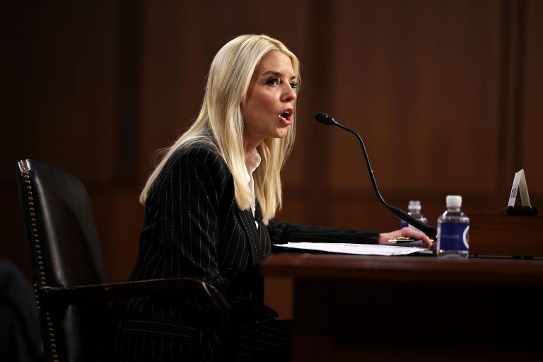 Pam Bondi faces calls to testify on Epstein files