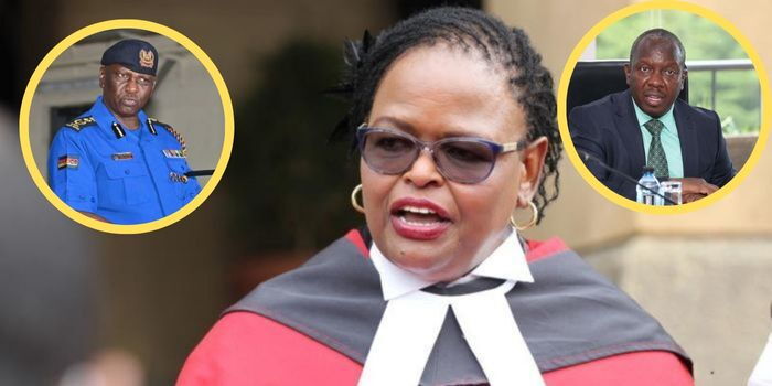 CJ Koome Sends Strong Message to IG Kanja & DPP Ingonga Over Terror Charges