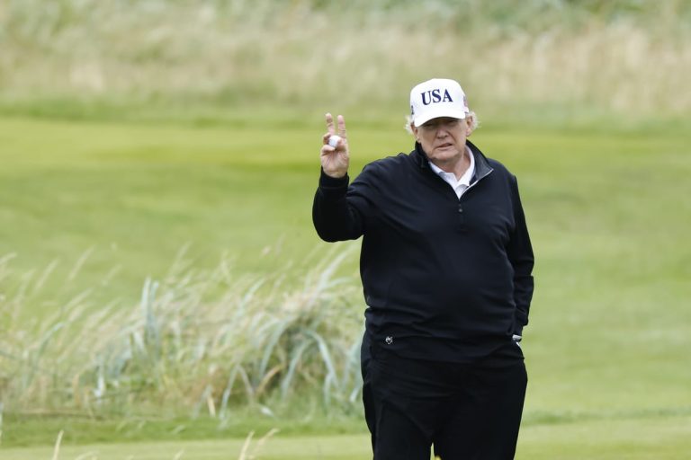 Trump says US will ‘look at’ blanket 10 percent tariff on UK goods