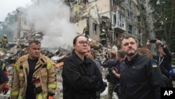 At Least 8 Dead, Dozens Injured In Russian Strikes On Kyiv Residential Area