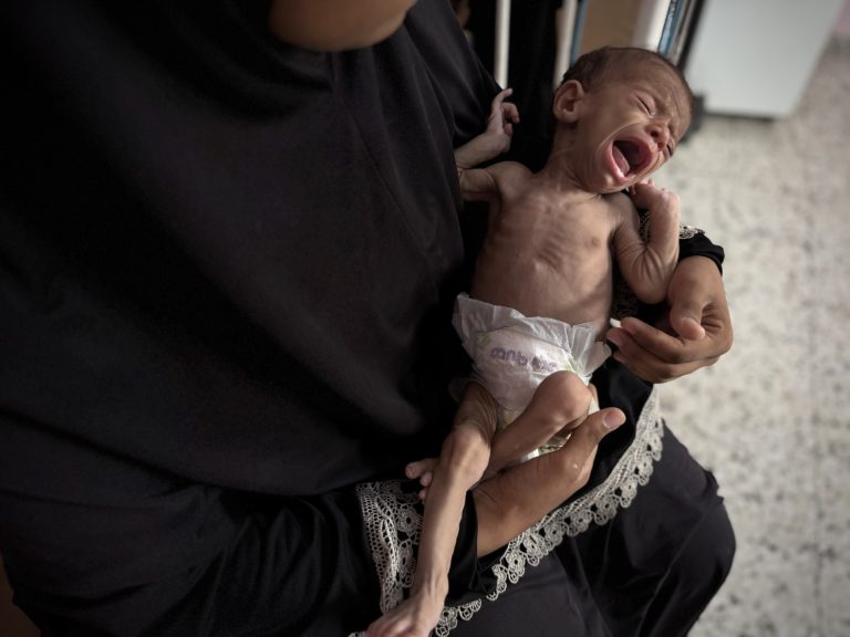Palestinian newborns starving in Gaza as infant formula runs out